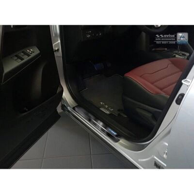 AVISA Protecteur de porte Toyota C-HR & RAV4 - Acier Inoxydable Noir AVISA Protecteur de porte Toyota C-HR & RAV4 - Acier Inoxydable Noir
