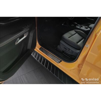 AVISA Proteggi soglia porta per Ford Ranger VI 2022 - 4 pezzi AVISA Proteggi soglia porta per Ford Ranger VI 2022 - 4 pezzi