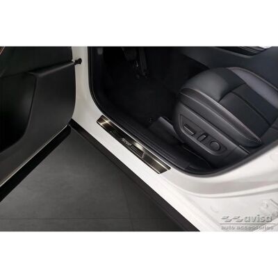 AVISA protecteurs de seuil de porte en acier inoxydable - Adapté pour Mazda CX-60 2022 - Lot de 4 AVISA protecteurs de seuil de porte en acier inoxydable - Adapté pour Mazda CX-60 2022 - Lot de 4