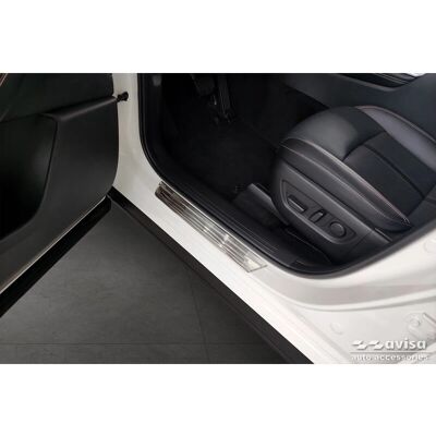 AVISA Mazda CX-60 Stainless Steel Door Sill Protectors - Door Sill Protectors AVISA Mazda CX-60 Stainless Steel Door Sill Protectors - Door Sill Protectors