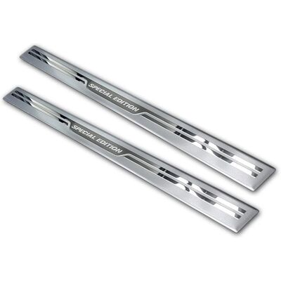 Avisa Seuils de Porte - Édition Spéciale - Aluminium - 2 Pièces - 540x30mm Avisa Seuils de Porte - Édition Spéciale - Aluminium - 2 Pièces - 540x30mm