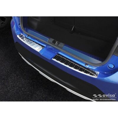 Avisa Protection de Pare-chocs Arrière en Acier Inoxydable pour Dacia Sandero Stepway Avisa Protection de Pare-chocs Arrière en Acier Inoxydable pour Dacia Sandero Stepway
