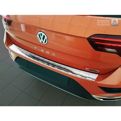 Protector de Parachoques Trasero en Acero Inoxidable para Volkswagen T-Roc 2017 Protector de Parachoques Trasero en Acero Inoxidable para Volkswagen T-Roc 2017