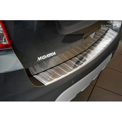 Protector de parachoques trasero Opel Mokka 2012-2017 - Acero inoxidable Protector de parachoques trasero Opel Mokka 2012-2017 - Acero inoxidable