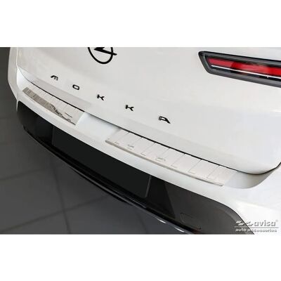 Nerezová ochrana zadního nárazníku - Opel Mokka 2020 Nerezová ochrana zadního nárazníku - Opel Mokka 2020