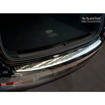Avisa Protecteur de Pare-chocs Arrière en Acier Inoxydable - Audi Q3 II 2019 - Ribs Avisa Protecteur de Pare-chocs Arrière en Acier Inoxydable - Audi Q3 II 2019 - Ribs