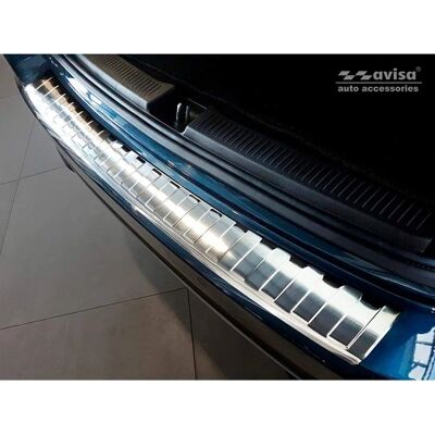 Protege-paroi arrière en acier inoxydable Mercedes-Benz B-Class W247 - Côtes Protege-paroi arrière en acier inoxydable Mercedes-Benz B-Class W247 - Côtes