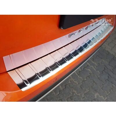 Volkswagen T-Cross 2019 Protección trasera en acero inoxidable - Costillas Volkswagen T-Cross 2019 Protección trasera en acero inoxidable - Costillas
