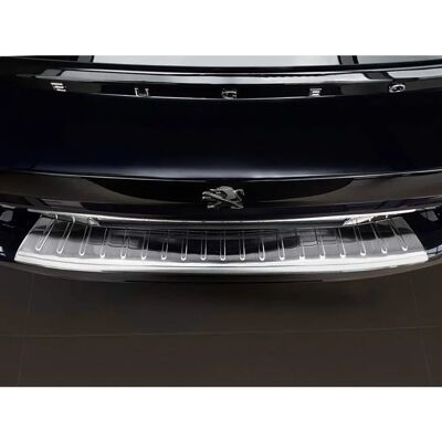Protection de pare-chocs arrière en acier inoxydable pour Peugeot 508 SW - Arrière Protection de pare-chocs arrière en acier inoxydable pour Peugeot 508 SW - Arrière