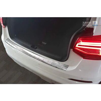 Protection arrière en acier inoxydable pour Audi Q2 - Protège contre dommages Protection arrière en acier inoxydable pour Audi Q2 - Protège contre dommages
