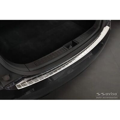Avisa Edelstahl Heckstoßstangen-Schutz - Tesla Model S 2012-2021 Avisa Edelstahl Heckstoßstangen-Schutz - Tesla Model S 2012-2021