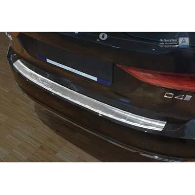 Avisa Volvo V90 2016 Protezione paraurti in acciaio inossidabile - Posteriore Avisa Volvo V90 2016 Protezione paraurti in acciaio inossidabile - Posteriore