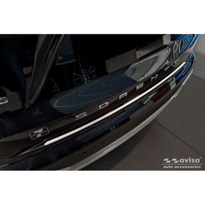 AVISA Kia Sorento IV Stainless Steel Rear Bumper Protector - Car Bumper Protector AVISA Kia Sorento IV Stainless Steel Rear Bumper Protector - Car Bumper Protector