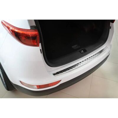 Kia - Sportage IV 2016 - Rozsdamentes acél - Lökhárítóvédő Kia - Sportage IV 2016 - Rozsdamentes acél - Lökhárítóvédő