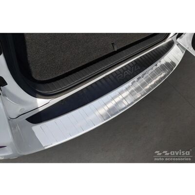 Ochrona tylnego zderzaka ze stali nierdzewnej - Toyota RAV4 2005-2012 Ochrona tylnego zderzaka ze stali nierdzewnej - Toyota RAV4 2005-2012