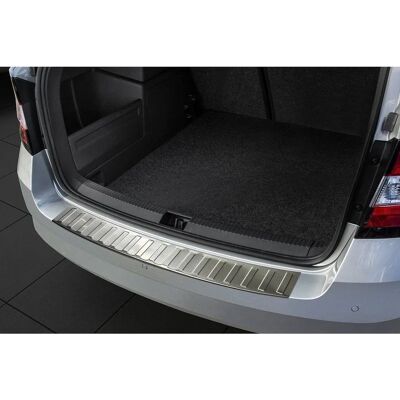 Skoda Protezione Paraurti Posteriore in Acciaio Inox - Tipo di Auto Skoda Protezione Paraurti Posteriore in Acciaio Inox - Tipo di Auto