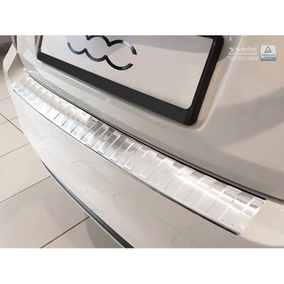 ProPlus Edelstahl Kennzeichenhalter für Fiat 500 - Heck ProPlus Edelstahl Kennzeichenhalter für Fiat 500 - Heck