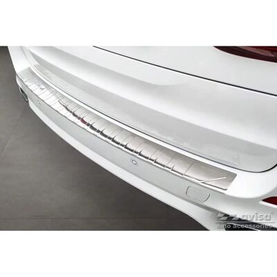 Protección de Parachoques Trasero en Acero Inoxidable - BMW X5 F15 2013-2018 M-Package Protección de Parachoques Trasero en Acero Inoxidable - BMW X5 F15 2013-2018 M-Package