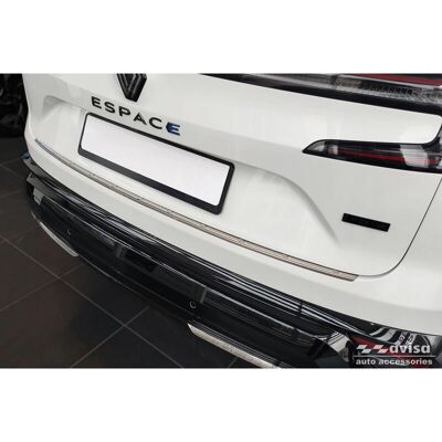 AVISA Stainless Steel Rear Bumper Protector - Car bumper protector for Renault Espace VI E-Tech Hybrid 2023 AVISA Stainless Steel Rear Bumper Protector - Car bumper protector for Renault Espace VI E-Tech Hybrid 2023