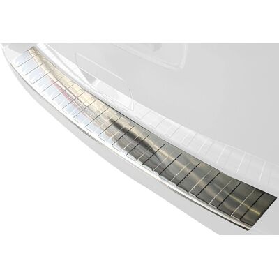 Protection de pare-chocs arrière en acier inoxydable pour Citroën Spacetourer, Peugeot Traveller, Toyota Proace Verso Protection de pare-chocs arrière en acier inoxydable pour Citroën Spacetourer, Peugeot Traveller, Toyota Proace Verso