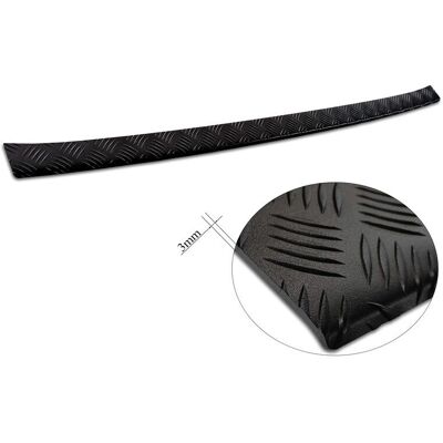 AVISA - RBP-AL-BK - Black Matte Aluminum - RAV4/Across 2018-2020 - protector de parachoques trasero AVISA - RBP-AL-BK - Black Matte Aluminum - RAV4/Across 2018-2020 - protector de parachoques trasero