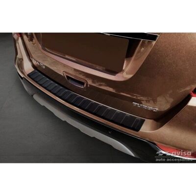 AVISA - Rear bumper protector stainless steel black matte - Opel Mokka X 2016 - Ochrona tylnego zderzaka AVISA - Rear bumper protector stainless steel black matte - Opel Mokka X 2016 - Ochrona tylnego zderzaka