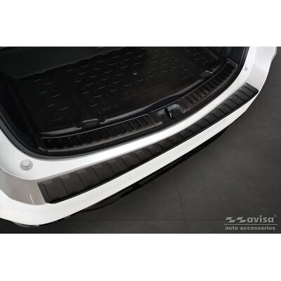 Suzuki Mattschwarz Edelstahl rear bumper protection Suzuki Mattschwarz Edelstahl rear bumper protection