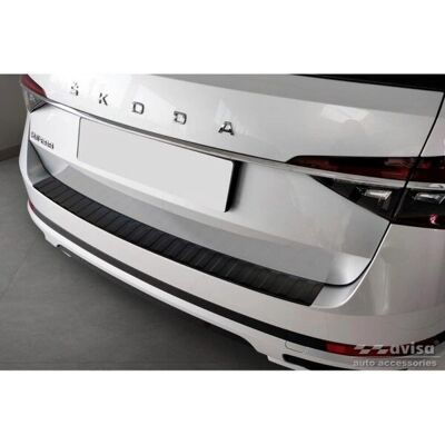 Skoda Superb III Combi 2015-2019 & Facelift 2019 - Protecteur de Pare-chocs Arrière Skoda Superb III Combi 2015-2019 & Facelift 2019 - Protecteur de Pare-chocs Arrière