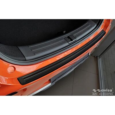 AVISA Protecteur de pare-chocs arrière - Acier inoxydable noir mat - MG ZS FL 2019 AVISA Protecteur de pare-chocs arrière - Acier inoxydable noir mat - MG ZS FL 2019