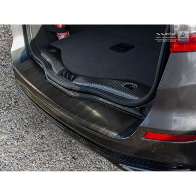 Protezione paraurti posteriore Avisa Acciaio inossidabile nero Ford Mondeo V Wagon - Coste Protezione paraurti posteriore Avisa Acciaio inossidabile nero Ford Mondeo V Wagon - Coste