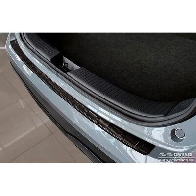 Avisa Protettore Paraurti Posteriore in Acciaio Inox Nero per Nissan Qashqai III - Protezione Paraurti Avisa Protettore Paraurti Posteriore in Acciaio Inox Nero per Nissan Qashqai III - Protezione Paraurti