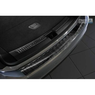 Opel Insignia B Sportstourer 2017 Protezione Paraurti Posteriore in Acciaio Inossidabile Nero - Protezione Paraurti Posteriore Opel Insignia B Sportstourer 2017 Protezione Paraurti Posteriore in Acciaio Inossidabile Nero - Protezione Paraurti Posteriore