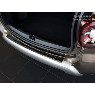 Avisa Dacia Duster II 2018 - Protezione posteriore del paraurti in acciaio inox Avisa Dacia Duster II 2018 - Protezione posteriore del paraurti in acciaio inox