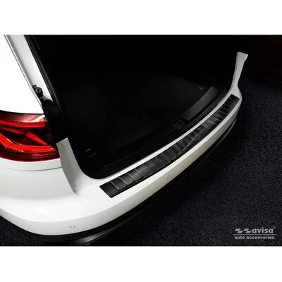 Protection de Pare-Chocs Arrière en Acier Inoxydable Avisa CR7 - Protection pour Volkswagen Touareg III Protection de Pare-Chocs Arrière en Acier Inoxydable Avisa CR7 - Protection pour Volkswagen Touareg III