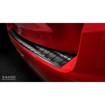 Protection de pare-chocs arrière en acier inoxydable - Ribs - Protection pour Mitsubishi ASX 2019 Protection de pare-chocs arrière en acier inoxydable - Ribs - Protection pour Mitsubishi ASX 2019