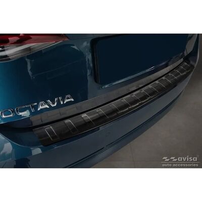 Avisa Protezione Paraurti Posteriore in Acciaio Inox per Skoda Octavia IV Avisa Protezione Paraurti Posteriore in Acciaio Inox per Skoda Octavia IV