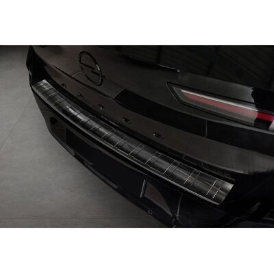Opel - Astra L HB 5 puertas 2021 - Negro - Rear bumper protector Opel - Astra L HB 5 puertas 2021 - Negro - Rear bumper protector