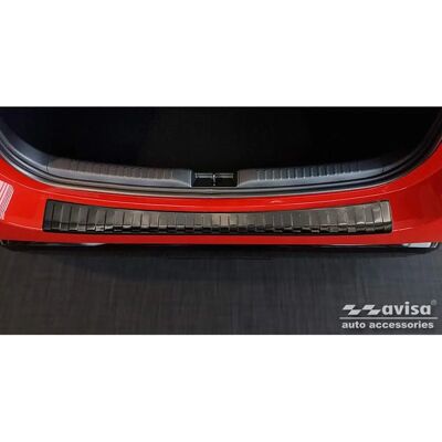 Avisa Ochrona zderzaka tylnego Toyota Yaris IV - Stal nierdzewna, Czarny Avisa Ochrona zderzaka tylnego Toyota Yaris IV - Stal nierdzewna, Czarny