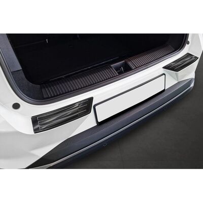 AVISA R Protecteur de pare-chocs arrière en acier inoxydable - Protection du pare-chocs arrière pour Renault Scenic E-Tech 2024 AVISA R Protecteur de pare-chocs arrière en acier inoxydable - Protection du pare-chocs arrière pour Renault Scenic E-Tech 2024