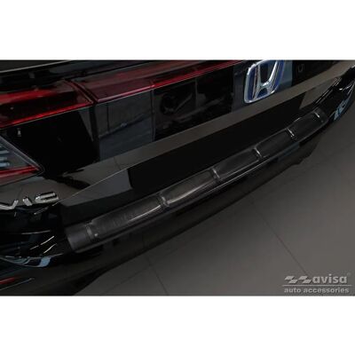 AVISA Honda Black Stainless Steel Rear Bumper Protector - Car Accessories AVISA Honda Black Stainless Steel Rear Bumper Protector - Car Accessories