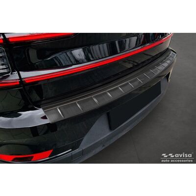 AVISA Heckstoßstangenprotektor - Edelstahl - Schwarz - Für Polestar 2 2019-2023 - Passt zum Facelift 2023 AVISA Heckstoßstangenprotektor - Edelstahl - Schwarz - Für Polestar 2 2019-2023 - Passt zum Facelift 2023