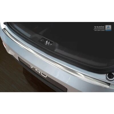 Avisa Protezione Paraurti Posteriore in Cromo Nero - Per VW T6 2015+ Avisa Protezione Paraurti Posteriore in Cromo Nero - Per VW T6 2015+
