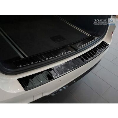 Avisa Protezione Paraurti Posteriore in Acciaio Inox per BMW X3 F25 2014-2017 - Nero Cromato Avisa Protezione Paraurti Posteriore in Acciaio Inox per BMW X3 F25 2014-2017 - Nero Cromato