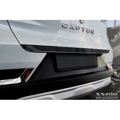 AVISA Car Rear Door Cover - Stainless Steel Black Chrome AVISA Car Rear Door Cover - Stainless Steel Black Chrome