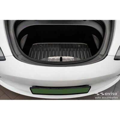 Tesla - Model 3 (2019-2023) - Acero inoxidable - Plata - Protector Frunk de acero Tesla - Model 3 (2019-2023) - Acero inoxidable - Plata - Protector Frunk de acero