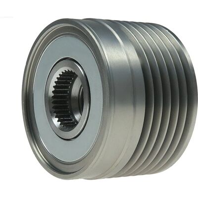 Puleggia Alternatore AS-PL AFP3005 - 6 Scanalature, M16x1.5, 54.5mm Diametro, Citroën/Peugeot/Fiat/Suzuki Puleggia Alternatore AS-PL AFP3005 - 6 Scanalature, M16x1.5, 54.5mm Diametro, Citroën/Peugeot/Fiat/Suzuki