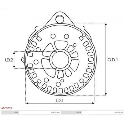 AS-PL ARC9010 - Laturadiodilaatta AS-PL ARC9010 - Laturadiodilaatta