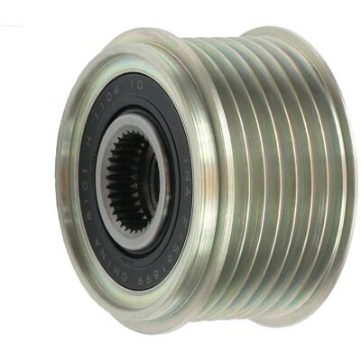Nissan Alternator Pulley - AFP5015 INA - 55mm Dia - 2Y Warranty - 17mm ID - 7 Splines - M17x1.5 Thread - Compact Nissan Alternator Pulley - AFP5015 INA - 55mm Dia - 2Y Warranty - 17mm ID - 7 Splines - M17x1.5 Thread - Compact