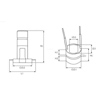 AS-PL Schleifring für Generator - Universell AS-PL Schleifring für Generator - Universell