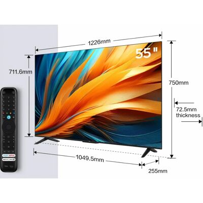 TCL 55PF650 TV 4K Ultra HD - Smart TV Wi-Fi Titane - Publicité TCL 55PF650 TV 4K Ultra HD - Smart TV Wi-Fi Titane - Publicité